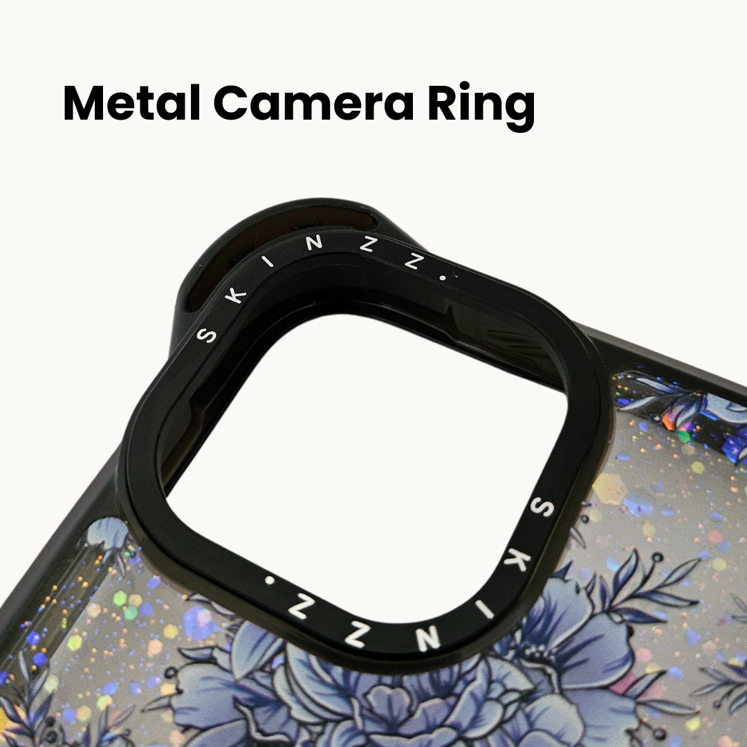 *EXCLUSIVE* Blossom-Blue Shockproof iPhone Case