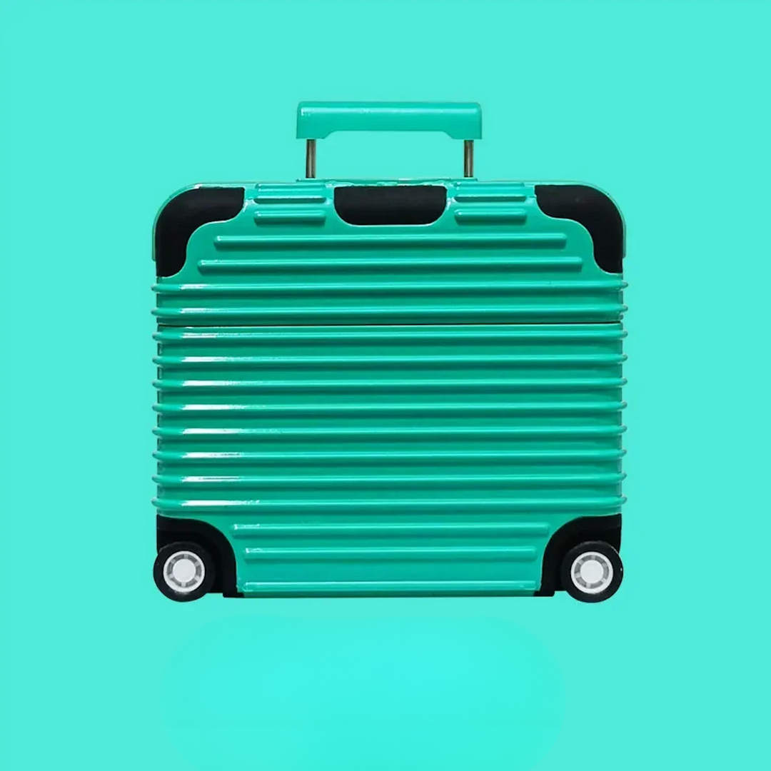 Luggage Box Design AirPods Case