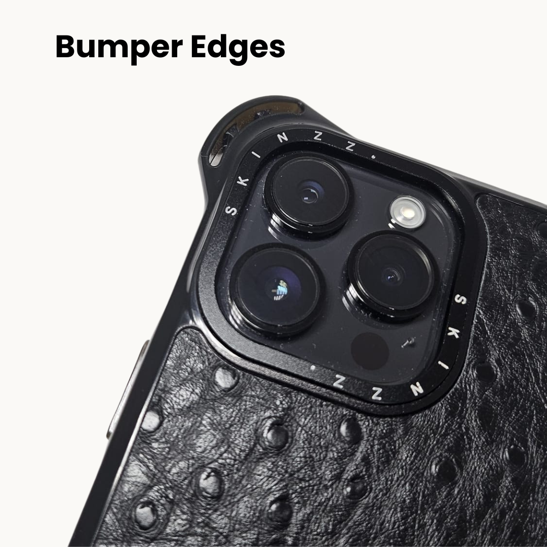 *EXCLUSIVE* Midnight-Black Shockproof iPhone Case