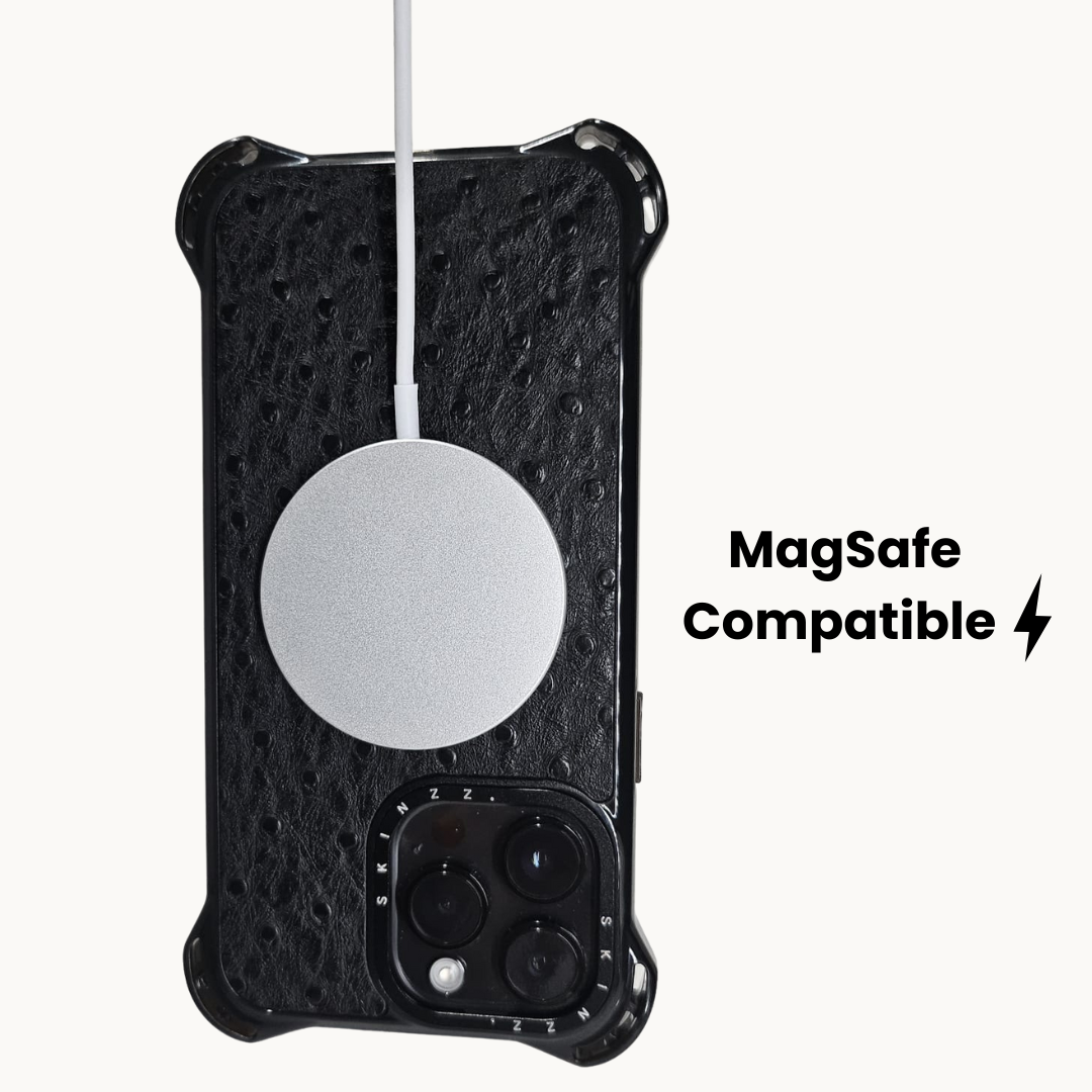 *EXCLUSIVE* Midnight-Black Shockproof iPhone Case