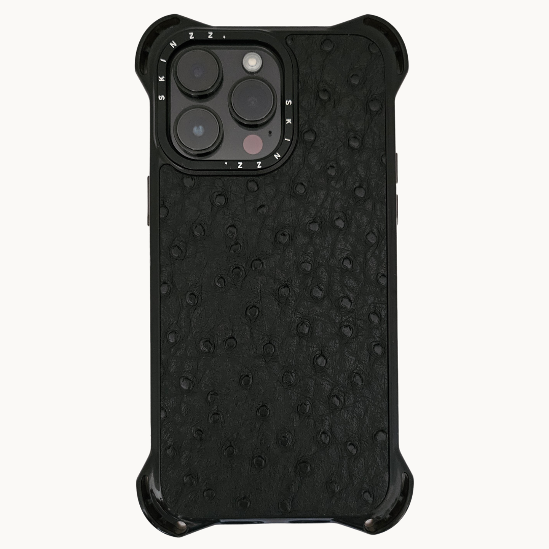 *EXCLUSIVE* Midnight-Black Shockproof iPhone Case