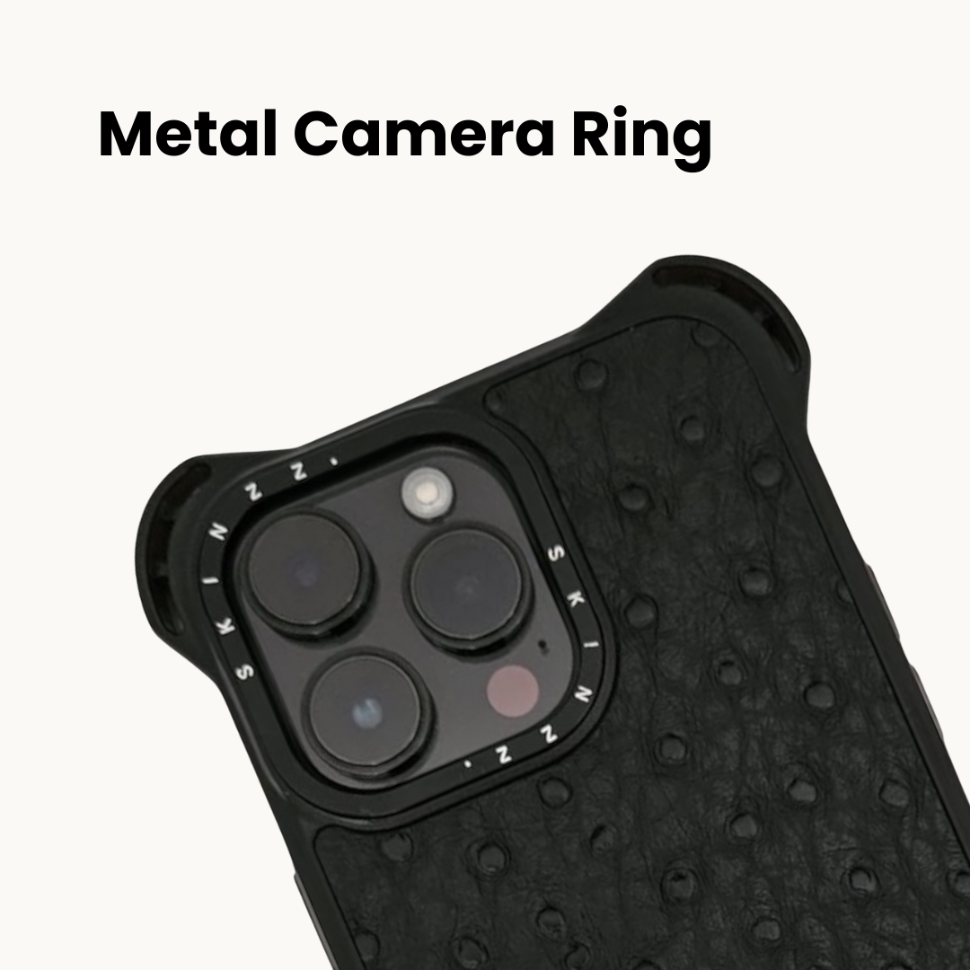 *EXCLUSIVE* Midnight-Black Shockproof iPhone Case