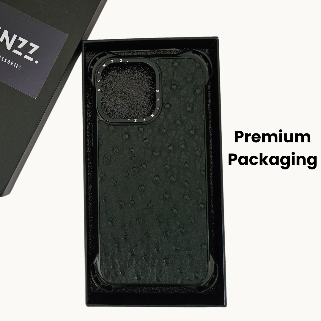 *EXCLUSIVE* Midnight-Black Shockproof iPhone Case