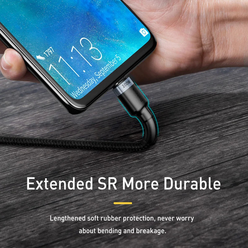 100W USB C To USB C Cable