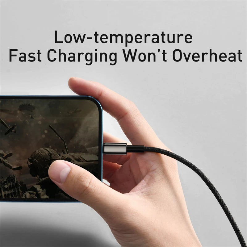 3 in 1 USB Charging Cable| USB To Type C, Lightning, Micro USB