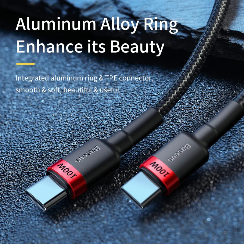100W USB C To USB C Cable