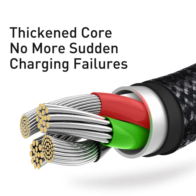 3 in 1 USB Charging Cable| USB To Type C, Lightning, Micro USB