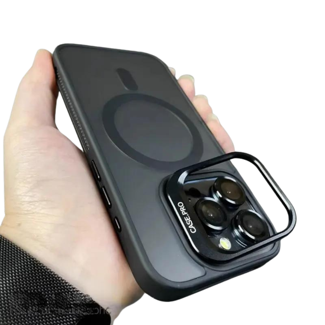 Titanium Lens Holder MagSafe iPhone Case