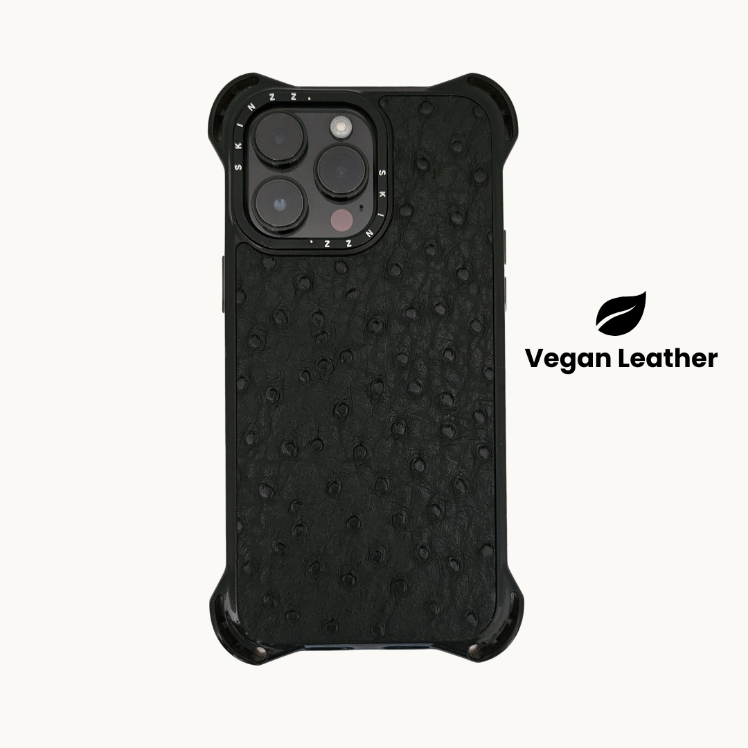 *EXCLUSIVE* Midnight-Black Shockproof iPhone Case
