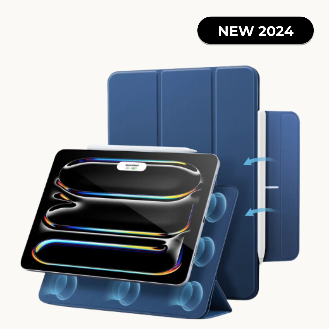 Magnetic Trifold Stand iPad Case