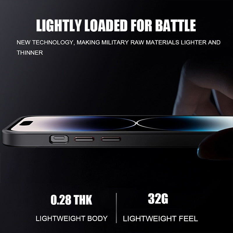 Matte Wireless Charging iPhone Case