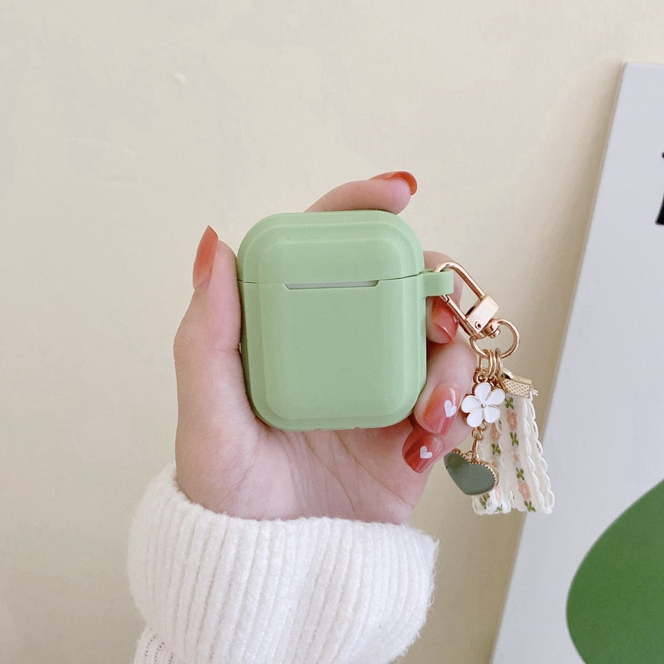 Various Coloured AirPods Case+Keychain