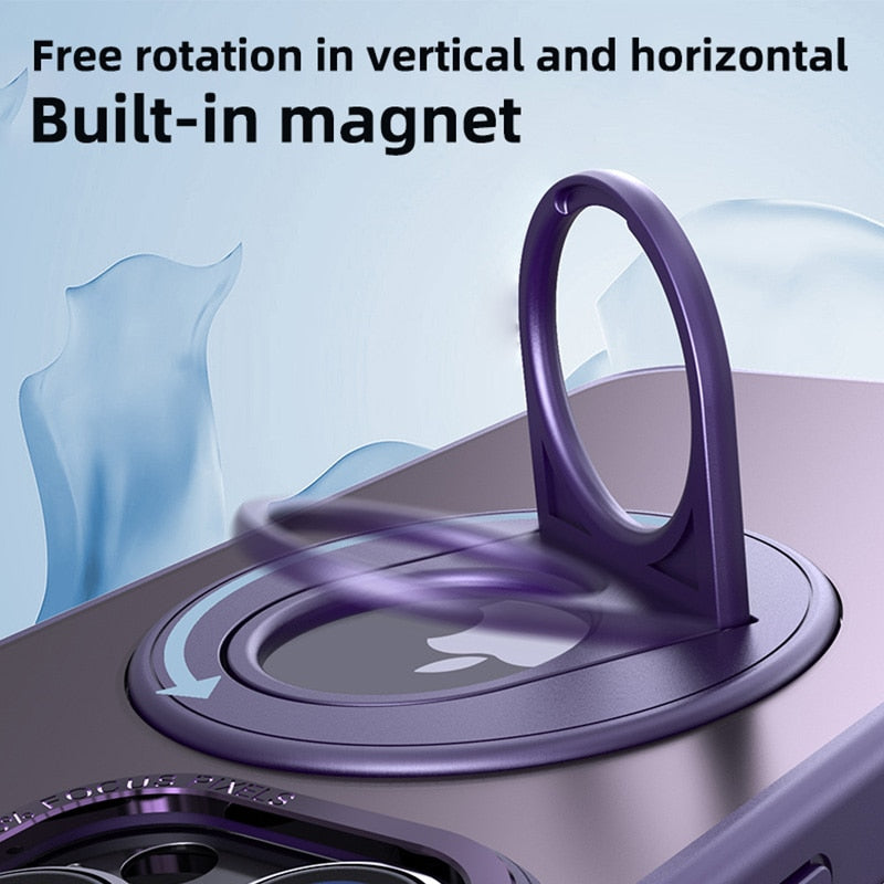 MagSafe 360° Rotating Stand iPhone Case