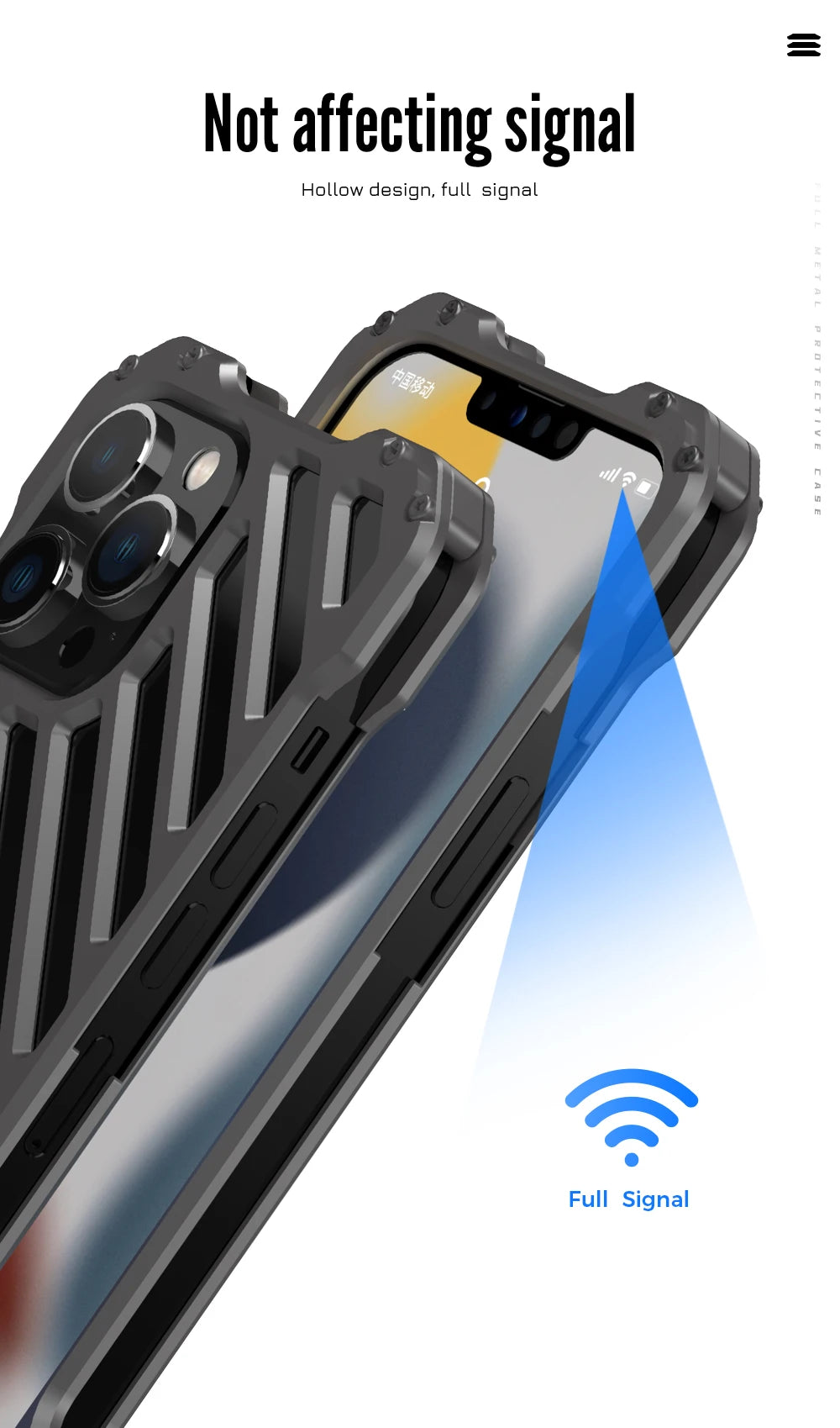 Aluminum Heat Dissipation iPhone Case