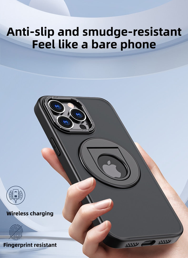 MagSafe 360° Rotating Stand iPhone Case