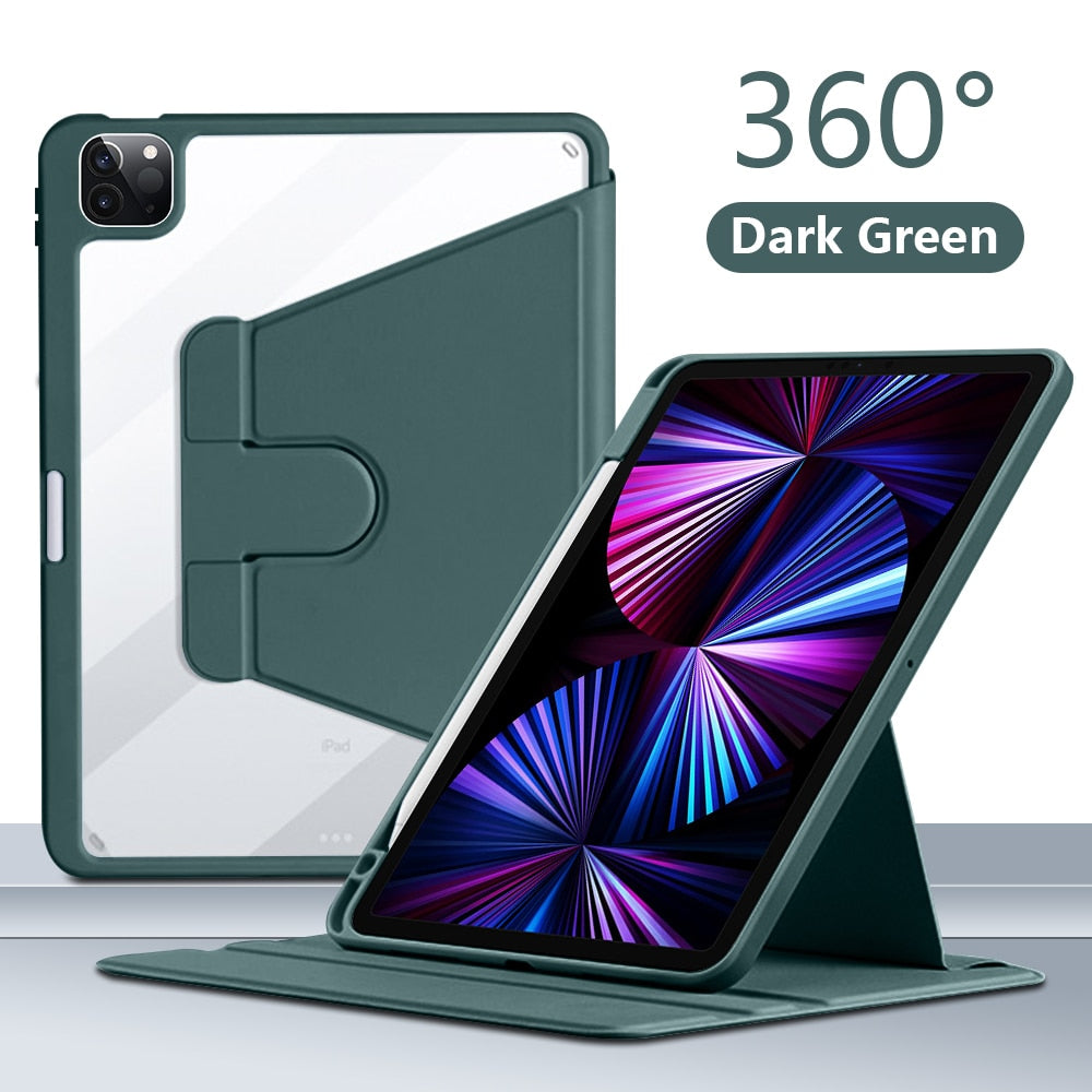 360° Rotation iPad Case