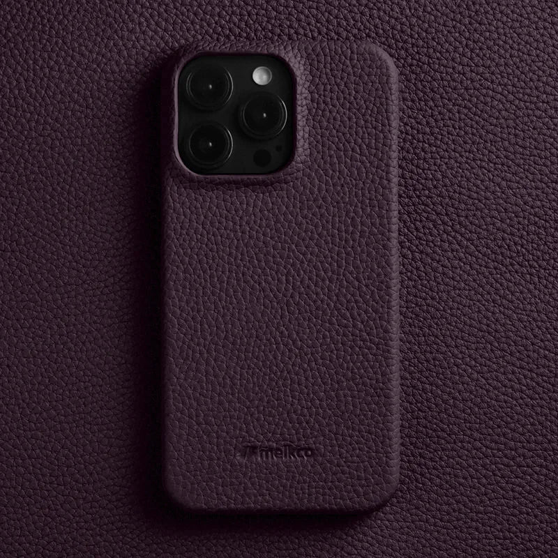 Melkco Premium Leather Minimal iPhone Case