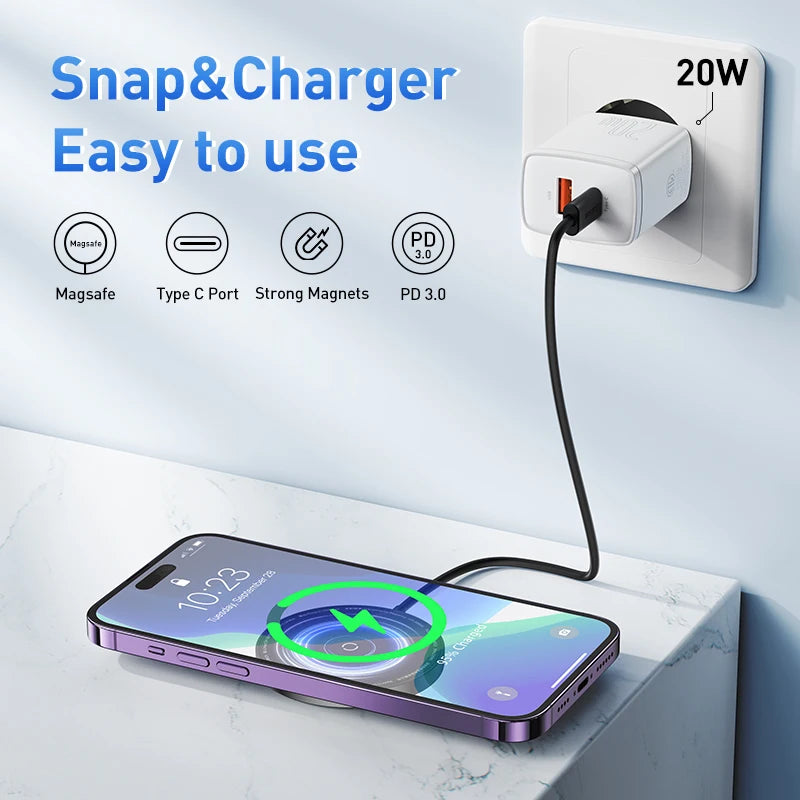 15W Magnetic Wireless Charger For iPhone