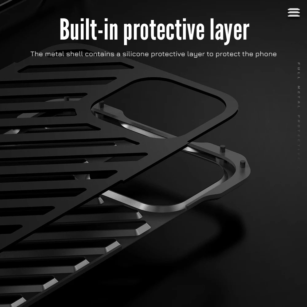 Aluminum Heat Dissipation iPhone Case