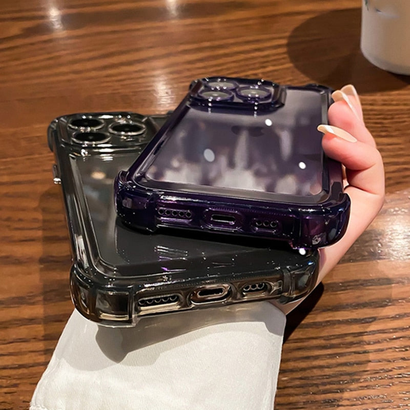 Transparent Hard Back Case
