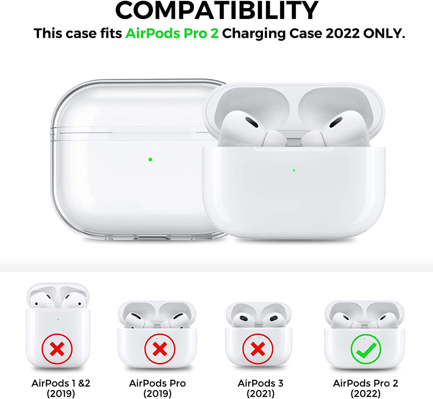 Transparent AirPod Case