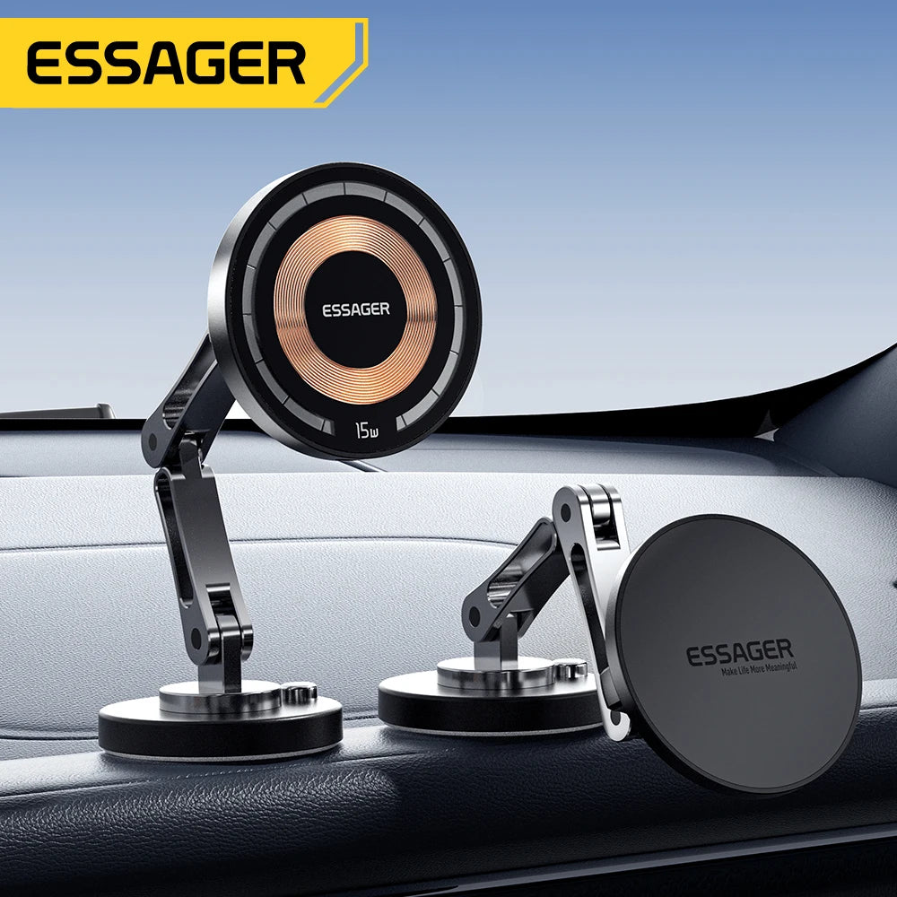 Magnetic 15W Fast Charging Car Phone Holder