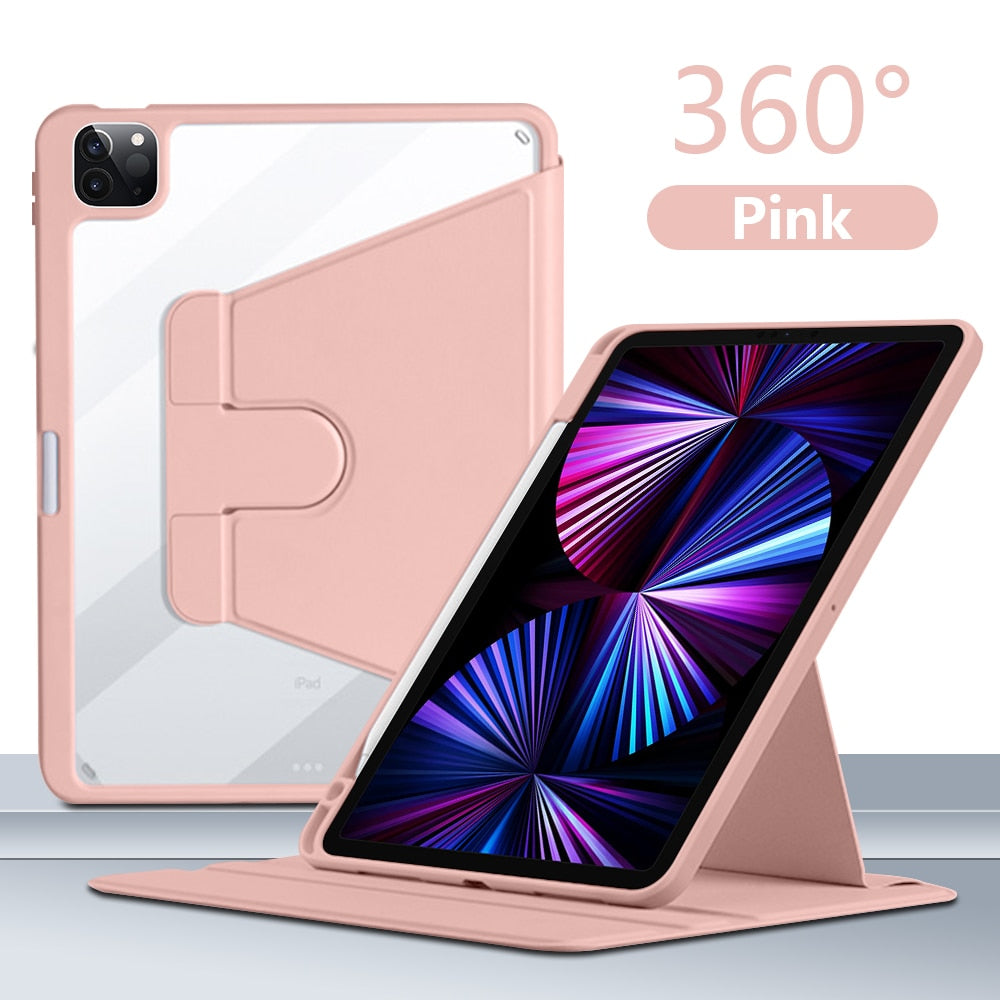 360° Rotation iPad Case