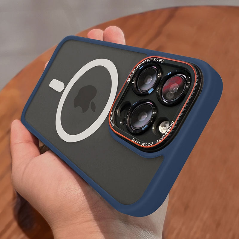 Matte Wireless Charging iPhone Case