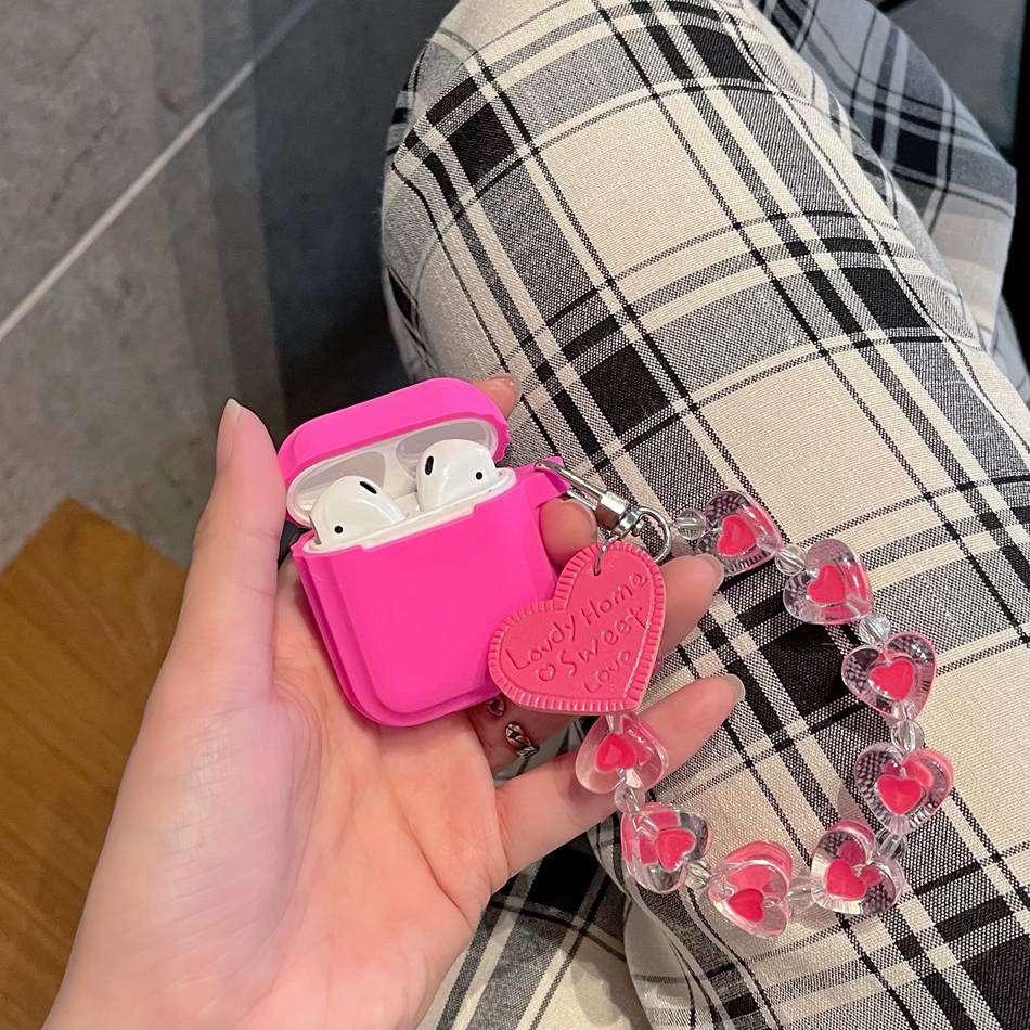 Various Coloured AirPods Case+Keychain