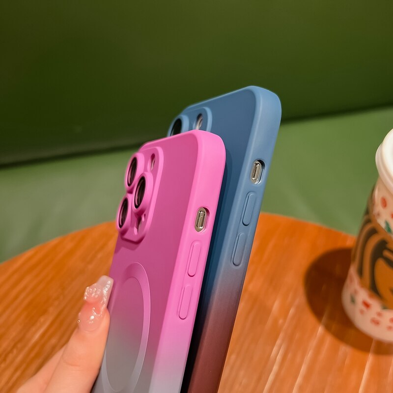 Multi-coloured Gradient Magsafe iPhone Case *Special Price*