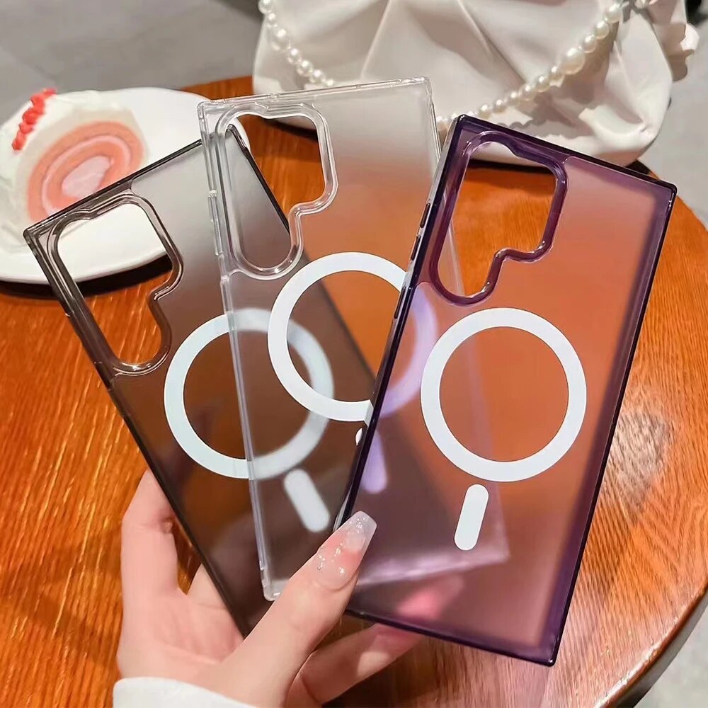 Elegant Wireless Charging Samsung S23 Case