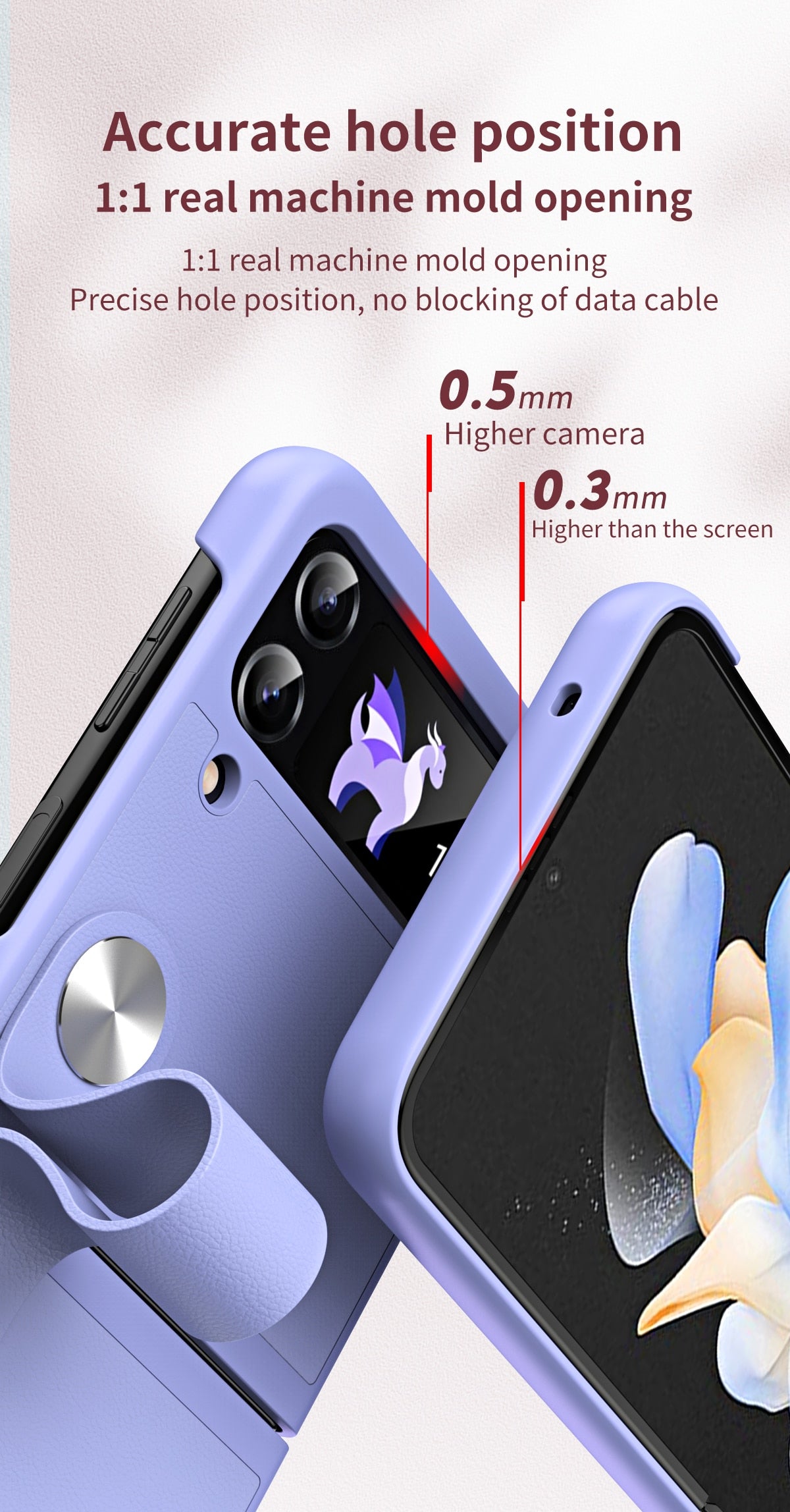 Hand Strap Z Flip Case