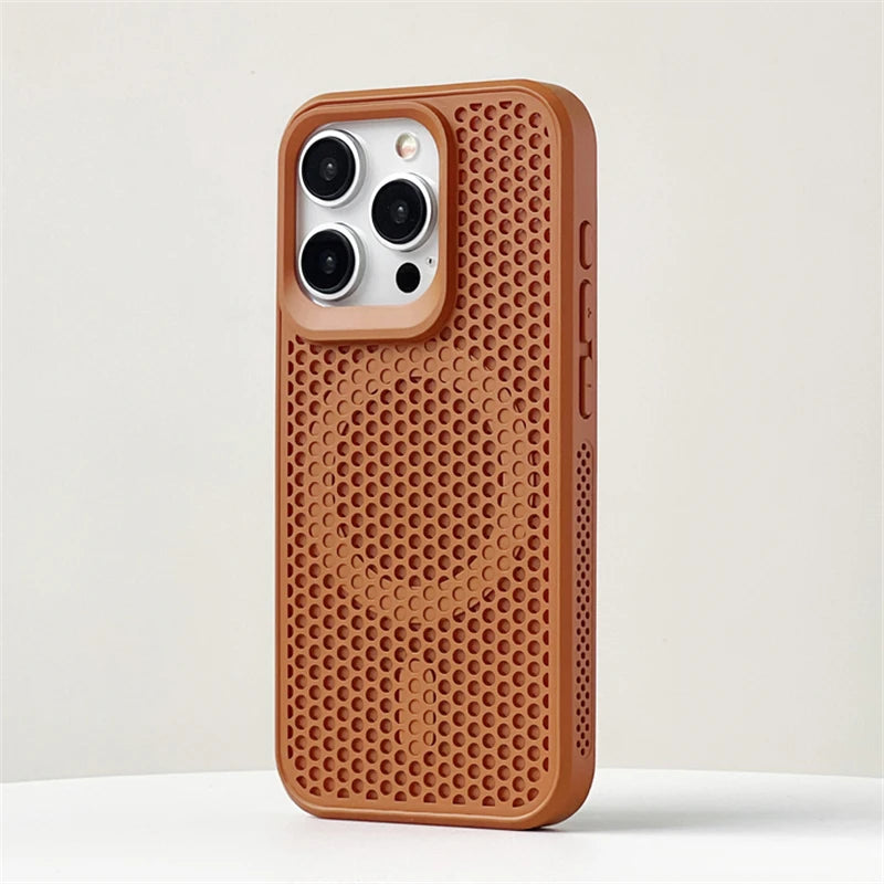 Heat Dissipation Mesh iPhone Case
