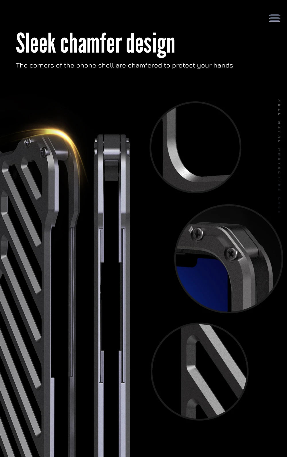 Aluminum Heat Dissipation iPhone Case