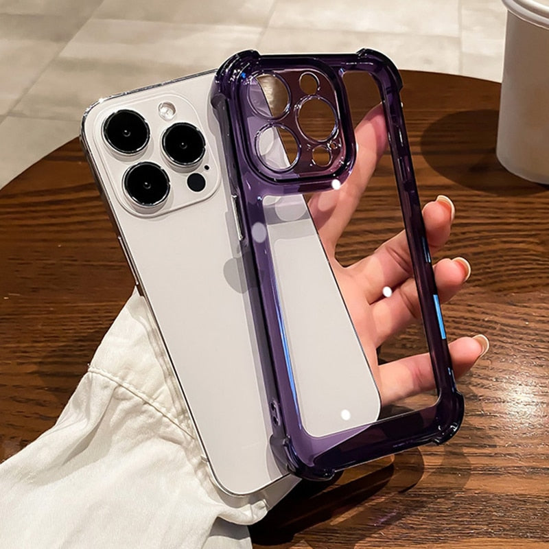 Transparent Hard Back Case