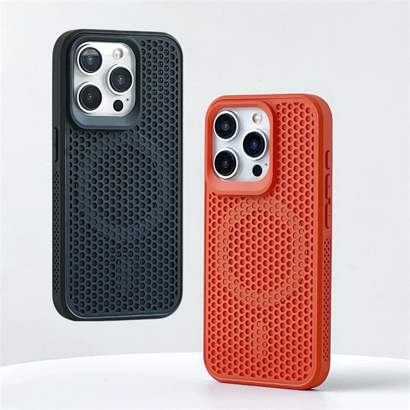 Heat Dissipation Mesh iPhone Case