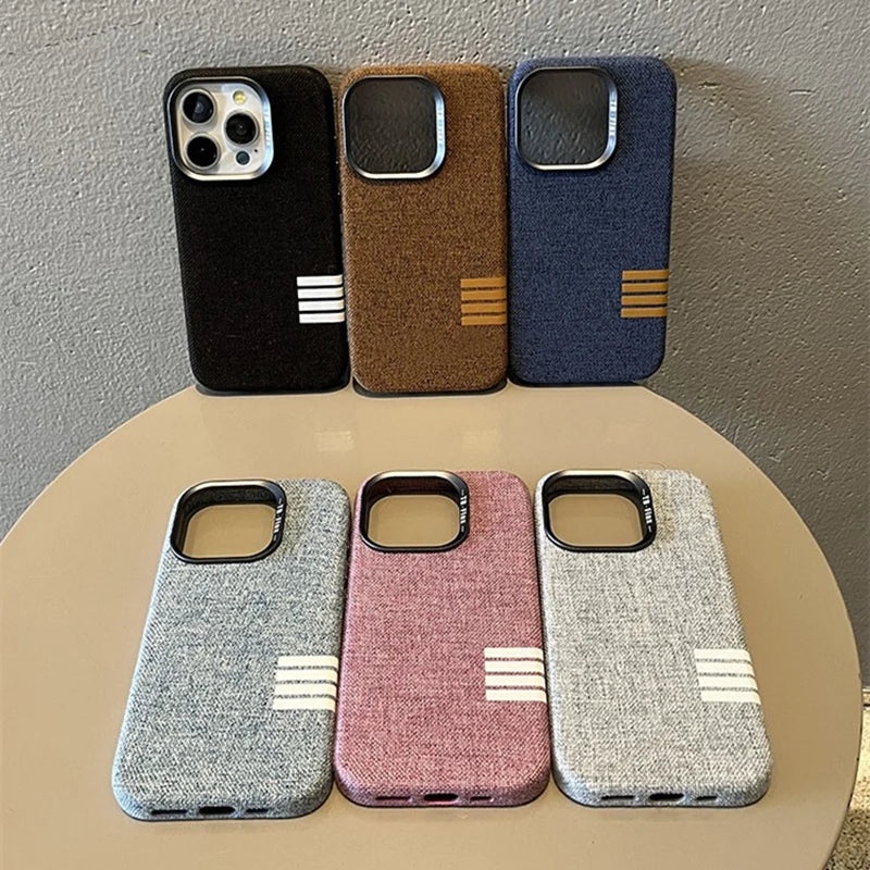 Flax Fiber MagSafe iPhone Case