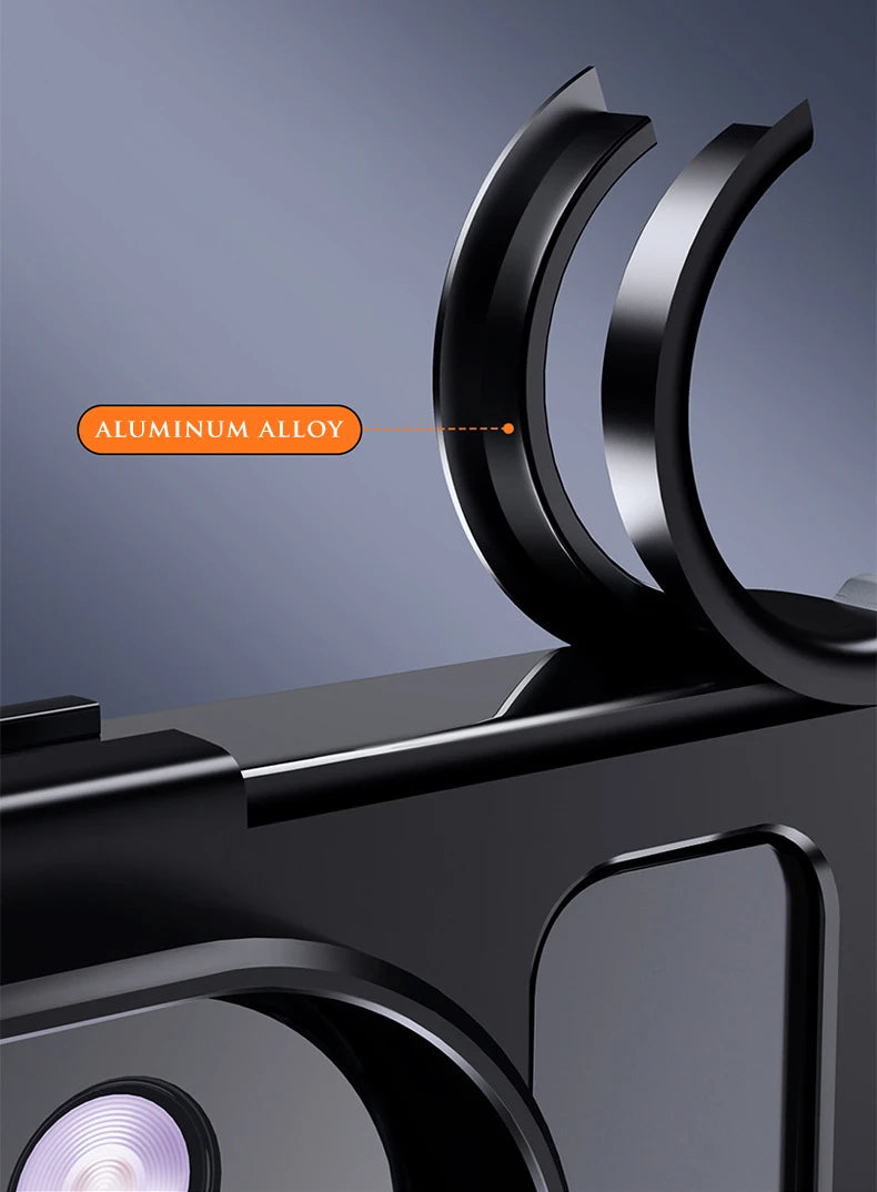 *NEW* Aluminum Frosted Matte Rimless iPhone Case