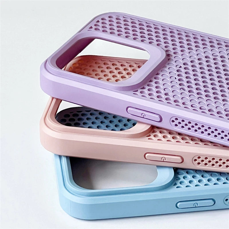 Heat Dissipation Mesh iPhone Case