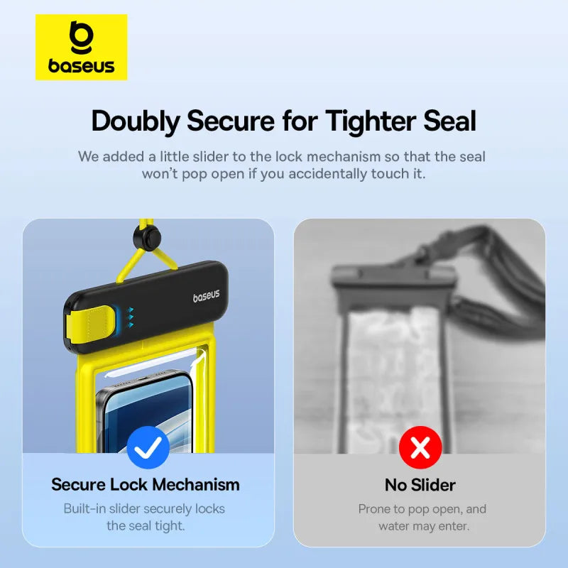 Waterproof Phone Case Pouch Bag For Swimming (Touch Control)