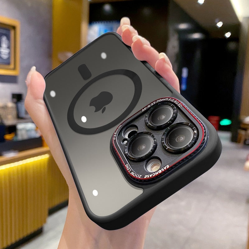 Matte Wireless Charging iPhone Case