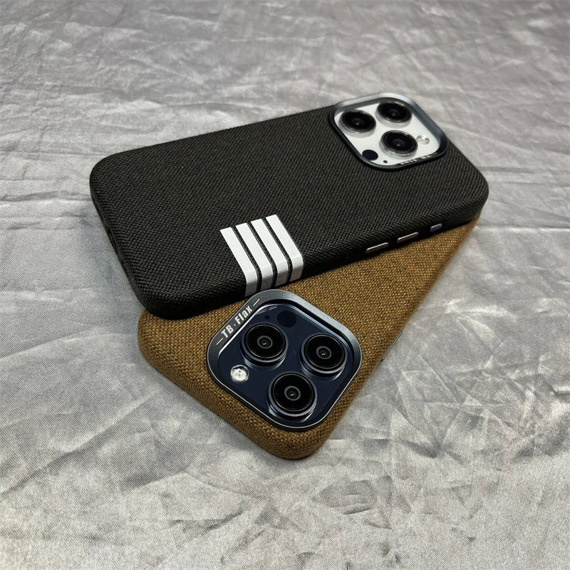 Flax Fiber MagSafe iPhone Case
