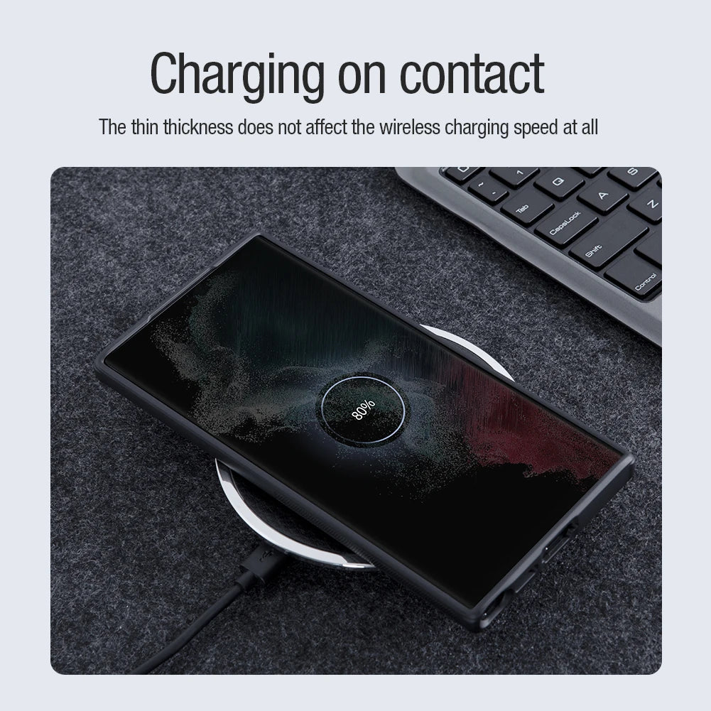 Sleek Black Textured Case
