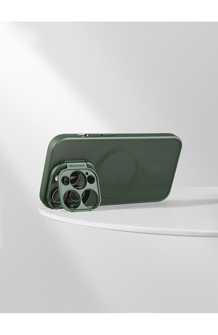 Translucent Stand Bracket Magsafe iPhone Case