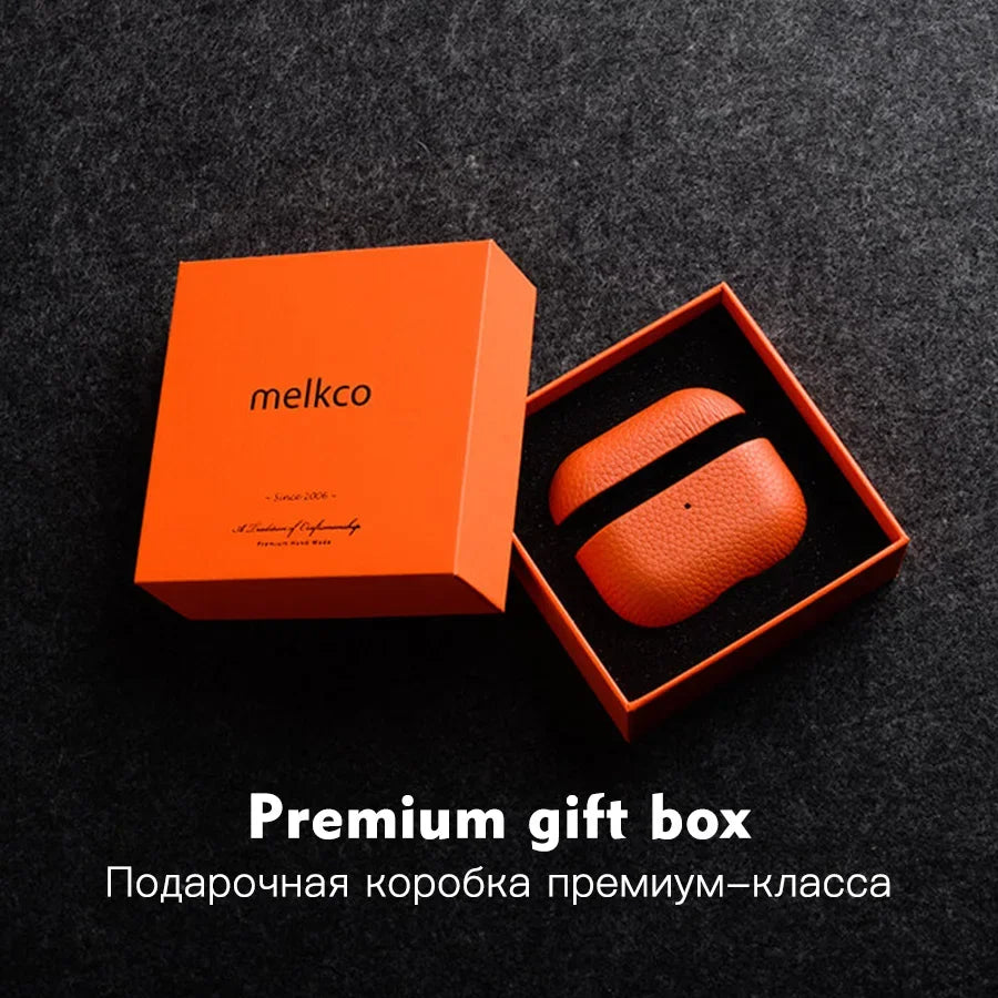 Melkco Premium Leather AirPods Case
