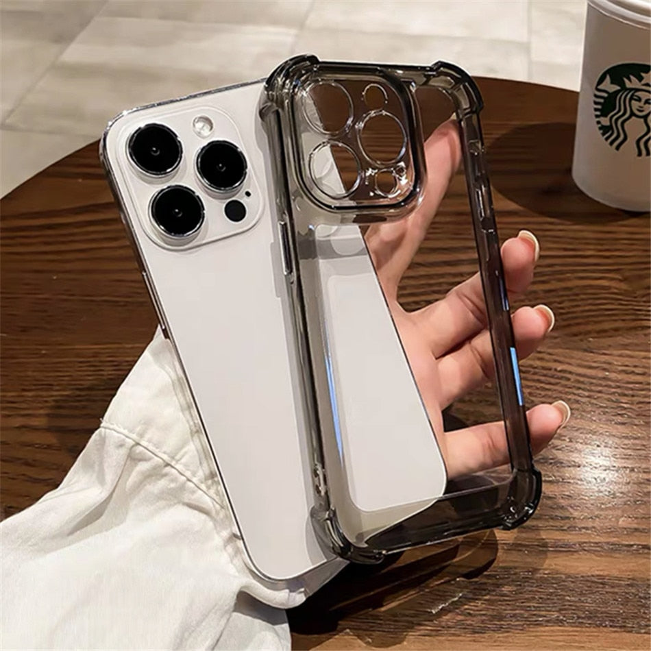 Transparent Hard Back Case