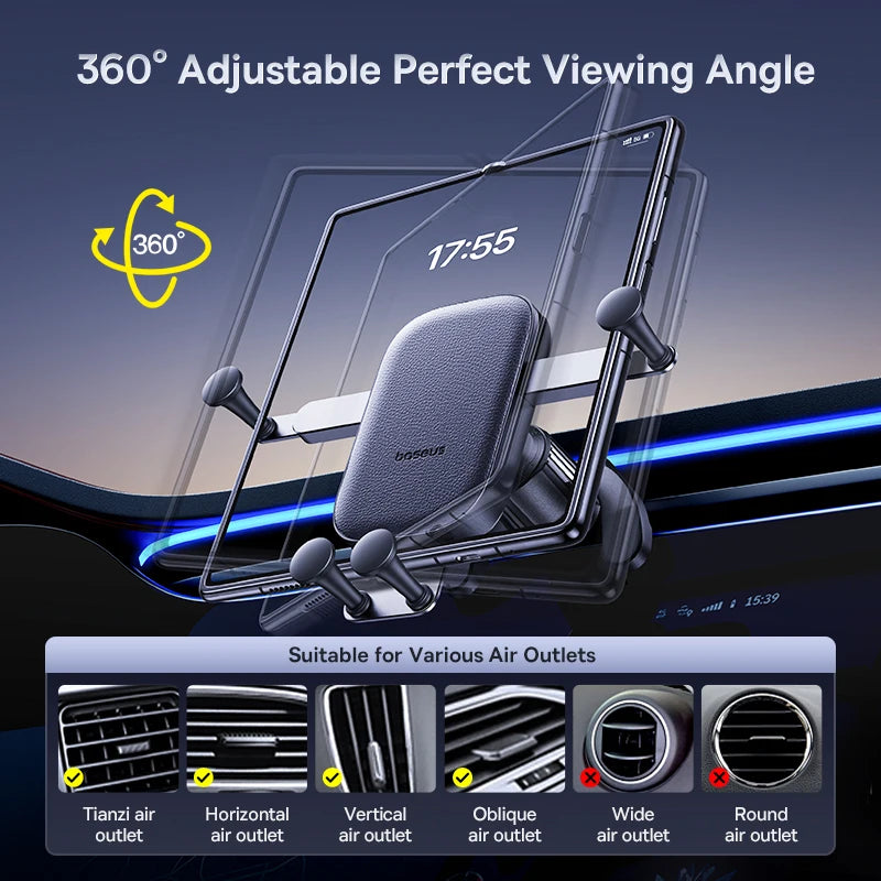 Car Phone/Tablet Mount | 6.1-8.3 Inch