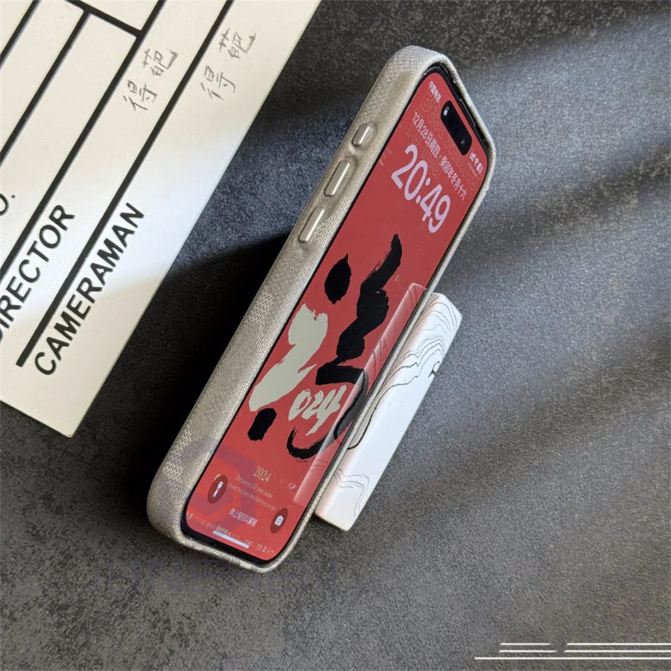 MagSafe Charge Camouflage Design iPhone Case