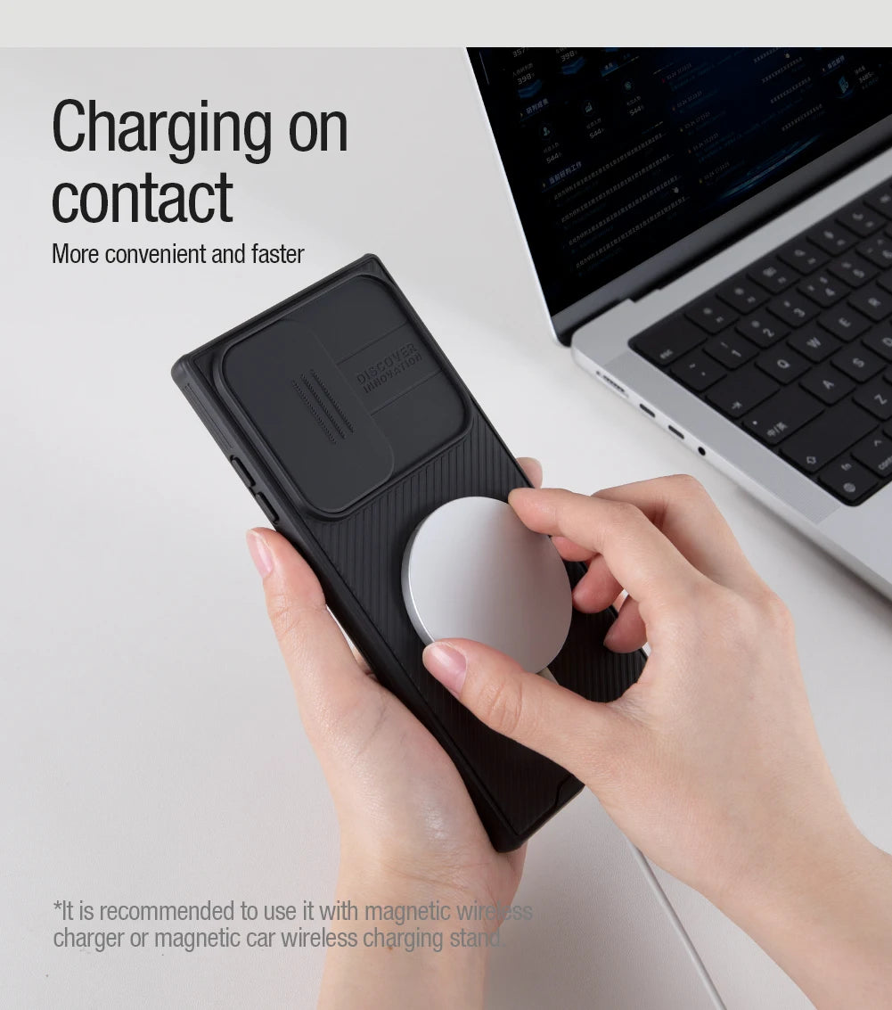 Magnetic Slide Camera Case