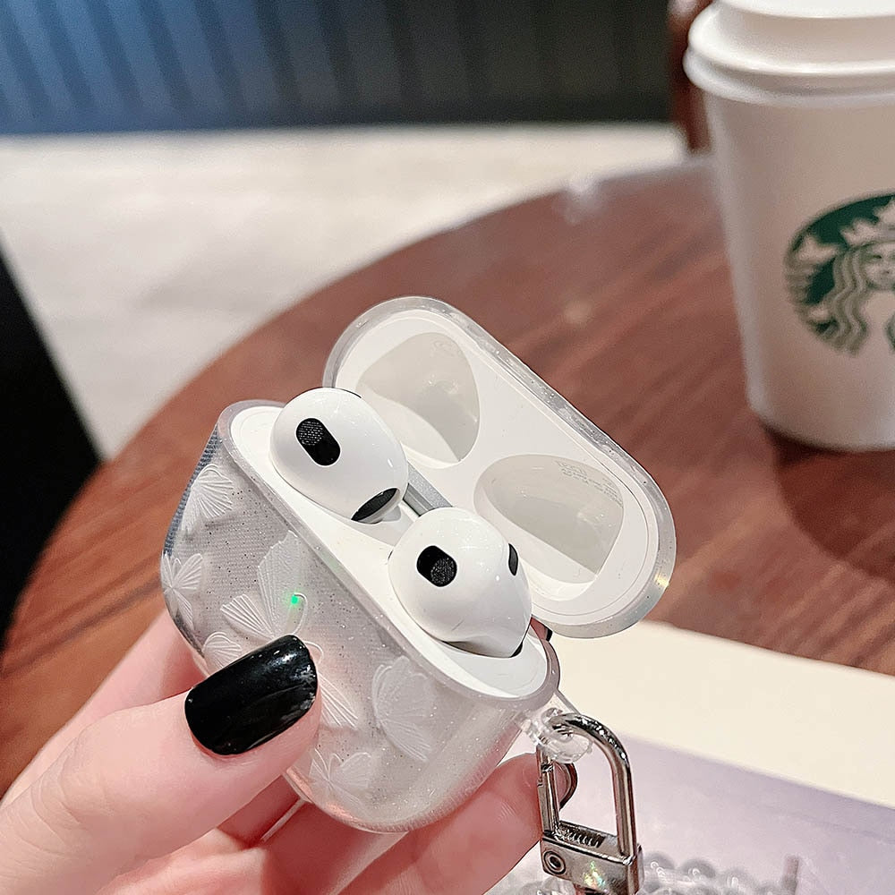 Glitter Butterfly AirPods Case